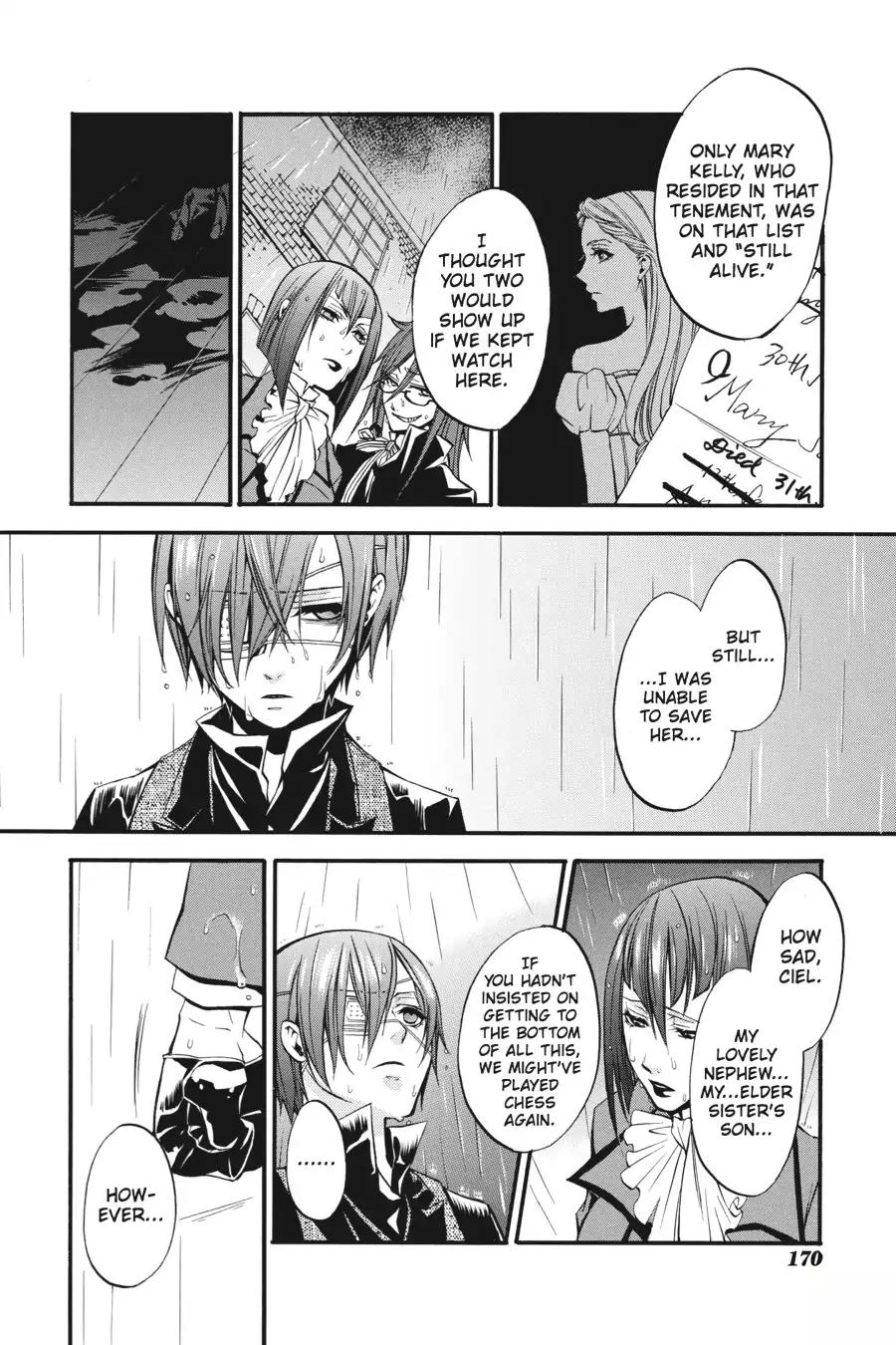 Kuroshitsuji Chapter 9 page 24 - Chapter 9: At midnight: The Butler, Encounters