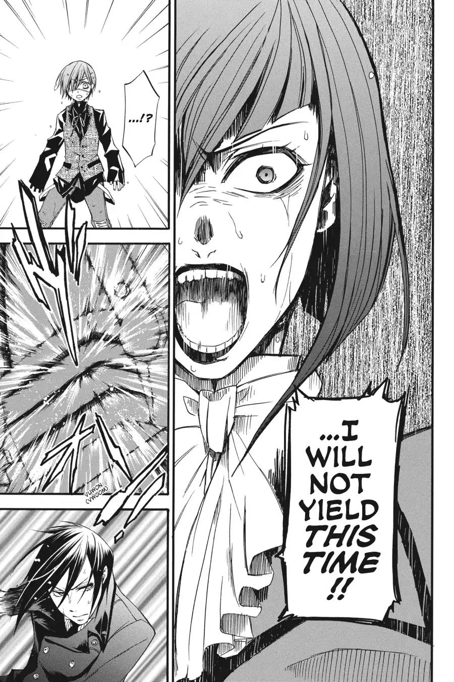 Kuroshitsuji Chapter 9 page 25 - Chapter 9: At midnight: The Butler, Encounters