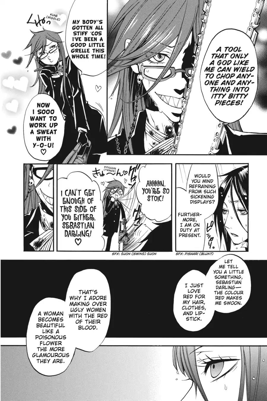 Kuroshitsuji Chapter 9 page 28 - Chapter 9: At midnight: The Butler, Encounters