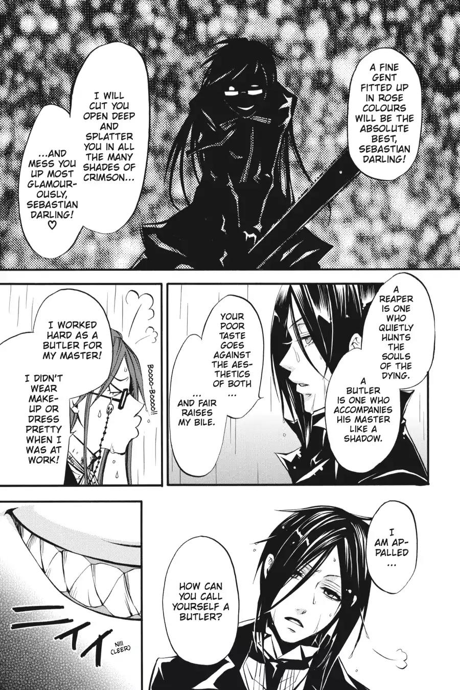 Kuroshitsuji Chapter 9 page 29 - Chapter 9: At midnight: The Butler, Encounters