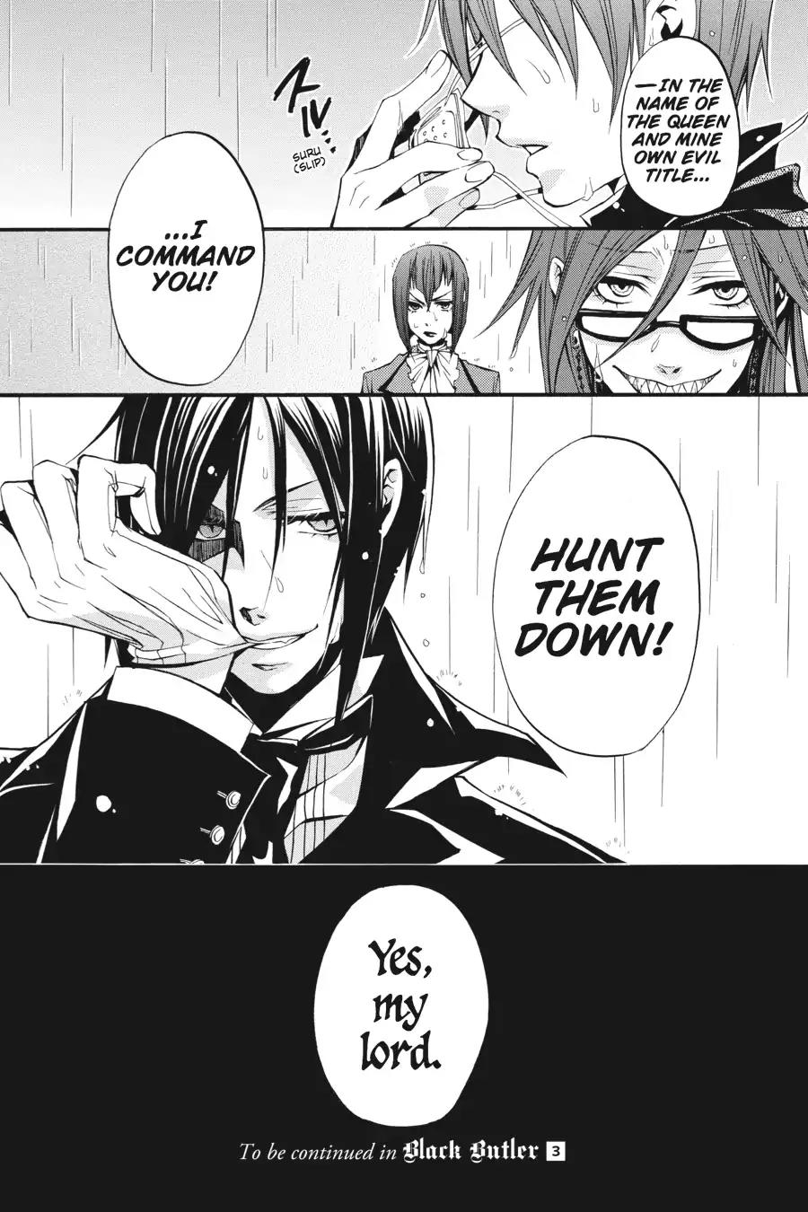 Kuroshitsuji Chapter 9 page 32 - Chapter 9: At midnight: The Butler, Encounters
