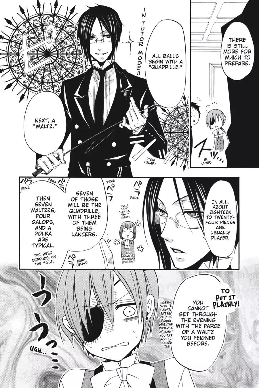 Kuroshitsuji Chapter 9 page 36 - Chapter 9: At midnight: The Butler, Encounters