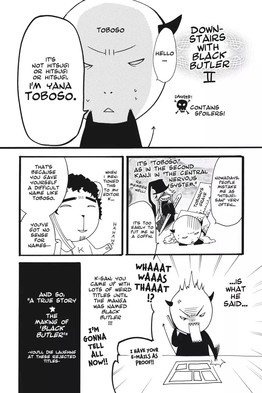 Kuroshitsuji Chapter 9 page 38 - Chapter 9: At midnight: The Butler, Encounters