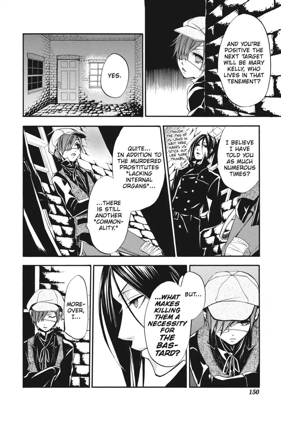 Kuroshitsuji Chapter 9 page 4 - Chapter 9: At midnight: The Butler, Encounters