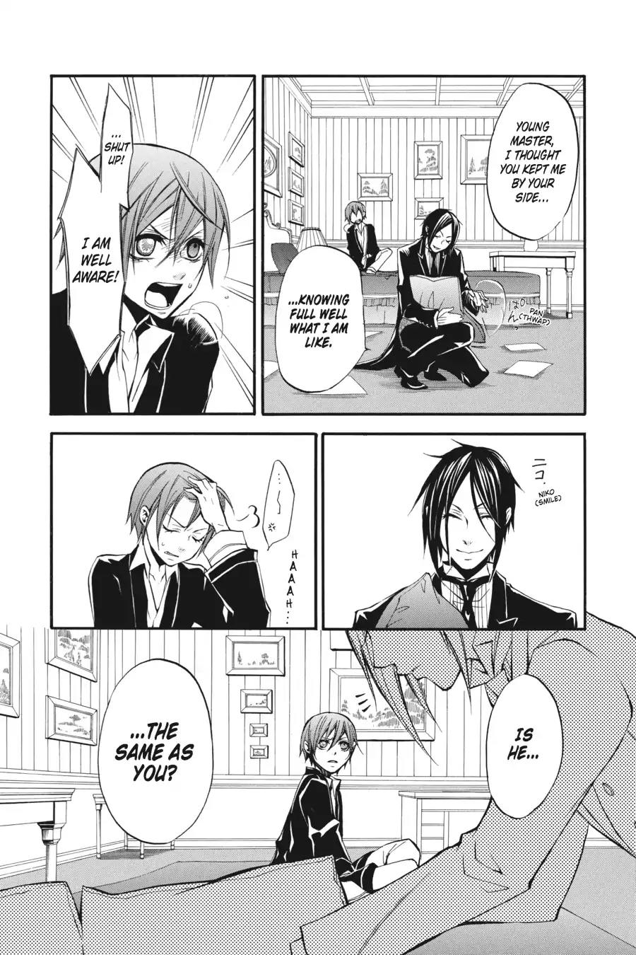 Kuroshitsuji Chapter 9 page 8 - Chapter 9: At midnight: The Butler, Encounters