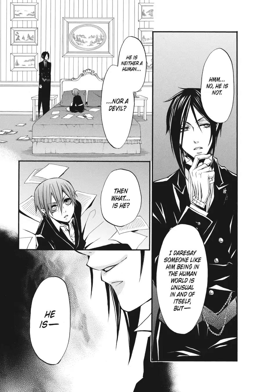Kuroshitsuji Chapter 9 page 9 - Chapter 9: At midnight: The Butler, Encounters
