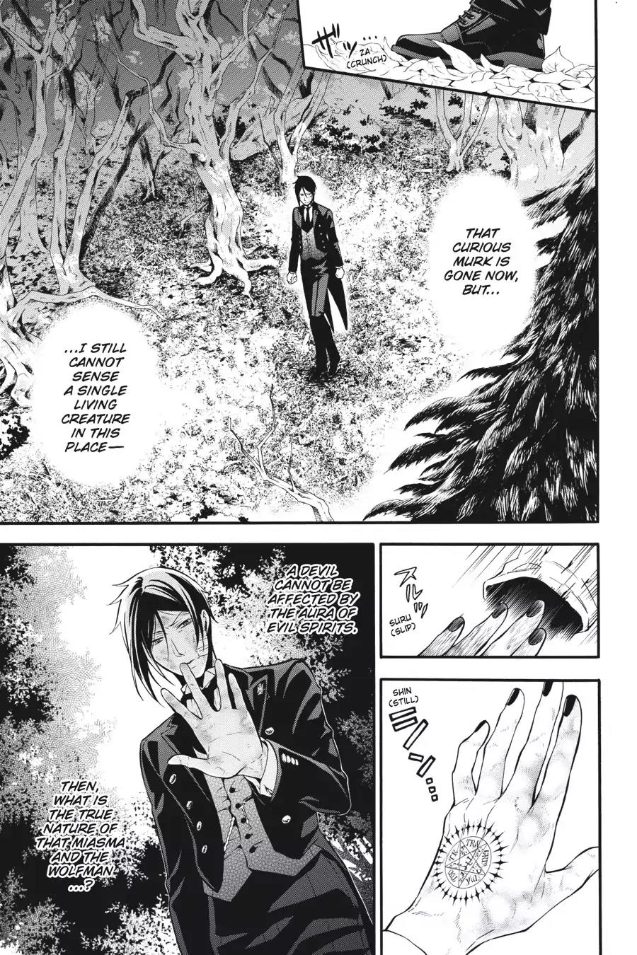 Kuroshitsuji Chapter 90 page 25 - Chapter 90: In the afternoon: The Butler, On Loan