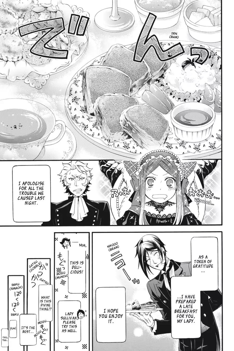 Kuroshitsuji Chapter 90 page 27 - Chapter 90: In the afternoon: The Butler, On Loan