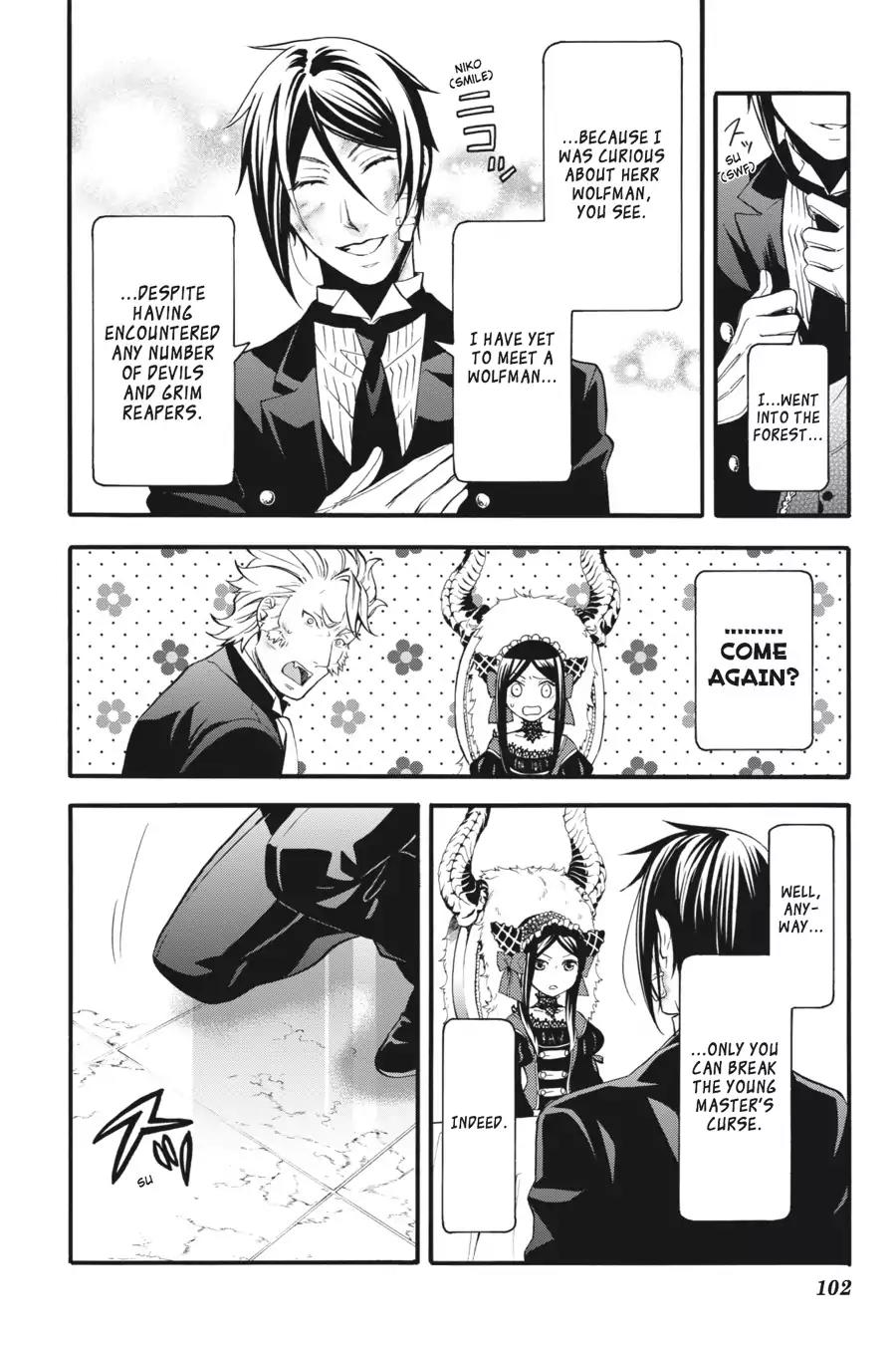 Kuroshitsuji Chapter 90 page 32 - Chapter 90: In the afternoon: The Butler, On Loan