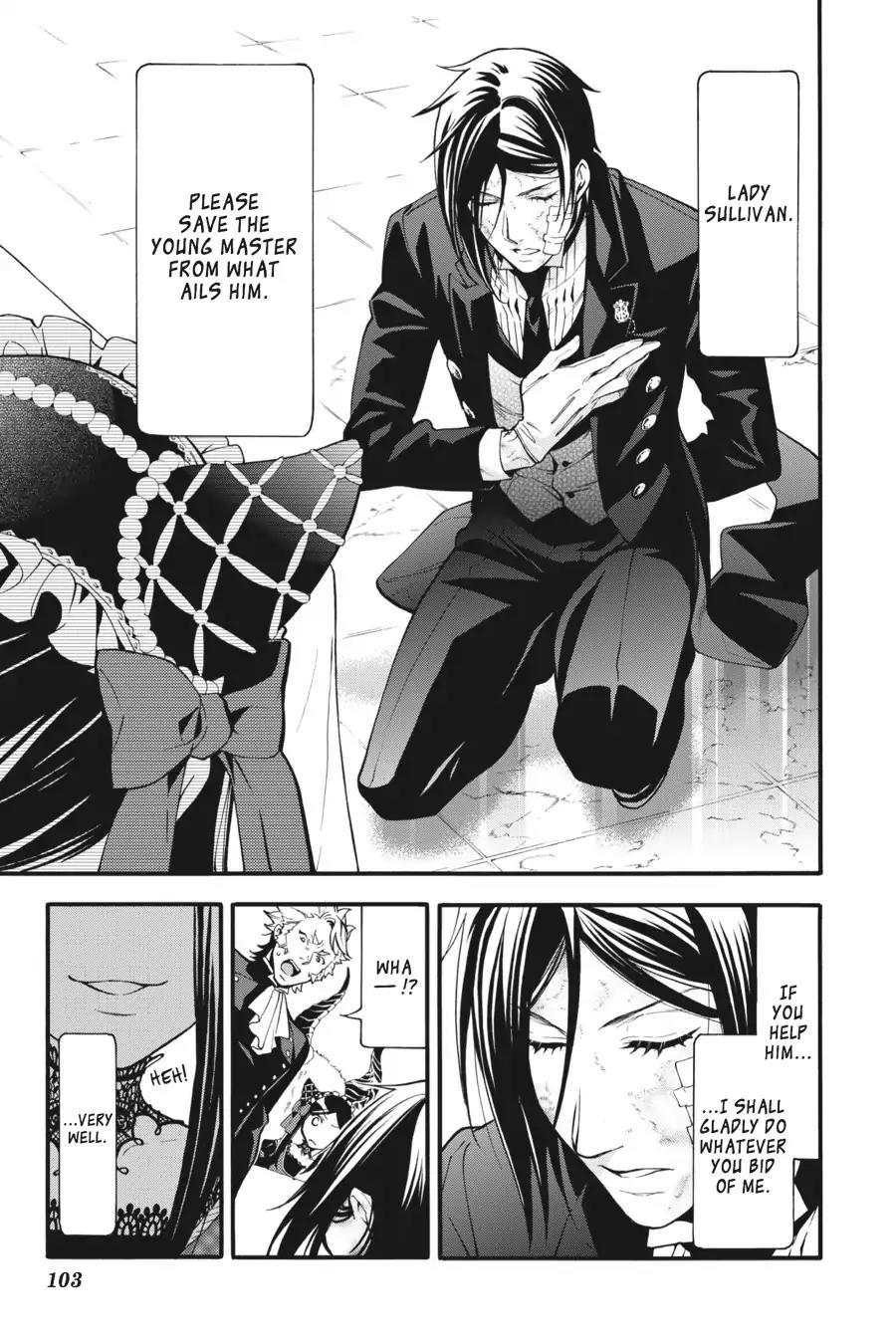 Kuroshitsuji Chapter 90 page 33 - Chapter 90: In the afternoon: The Butler, On Loan