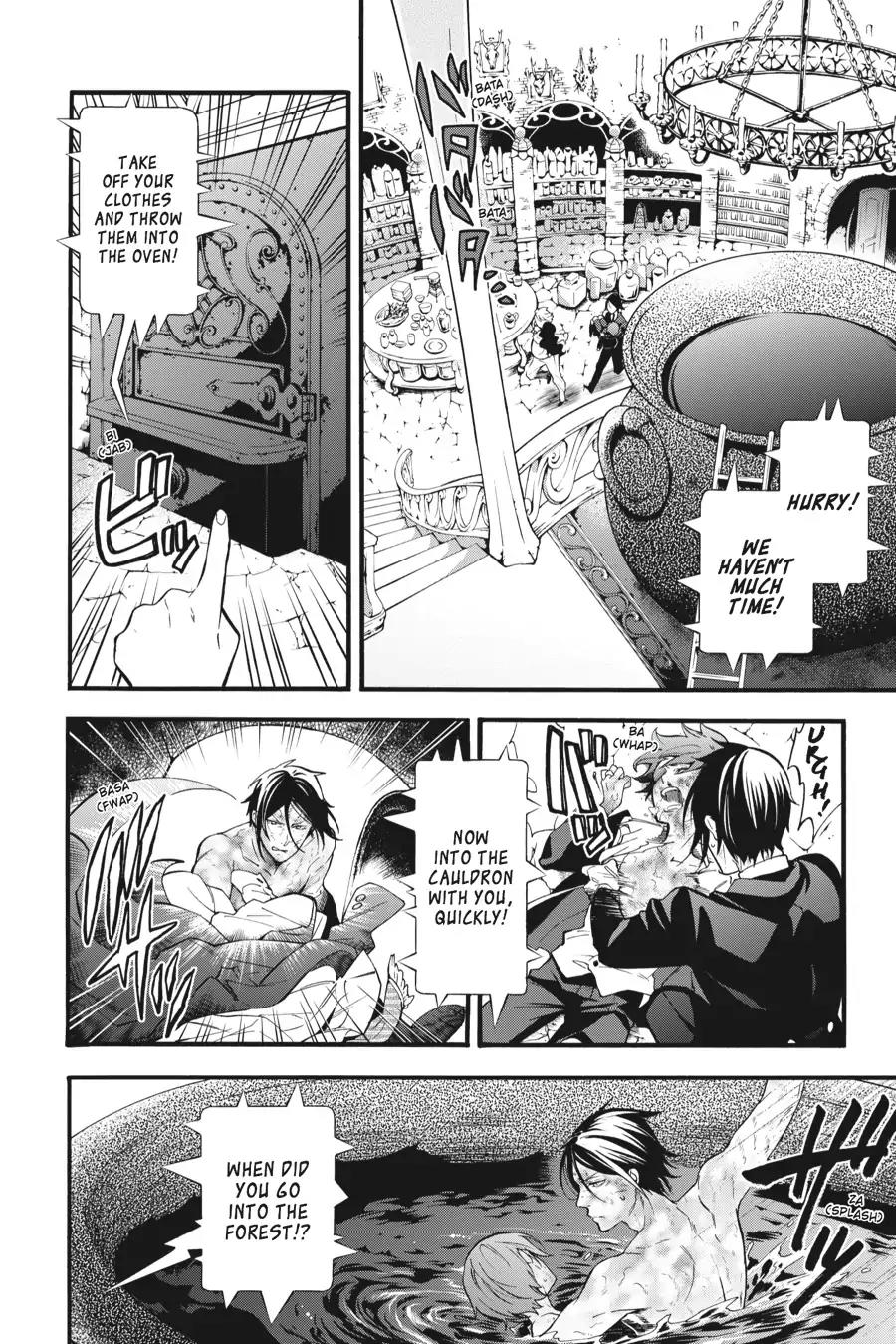 Kuroshitsuji Chapter 90 page 6 - Chapter 90: In the afternoon: The Butler, On Loan
