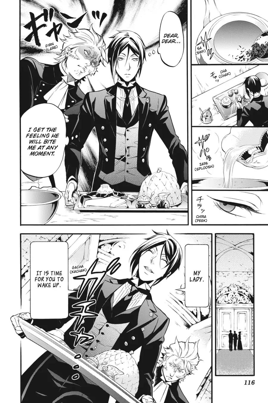 Kuroshitsuji Chapter 91 page 10 - Chapter 91: At night: The Butler, Switched