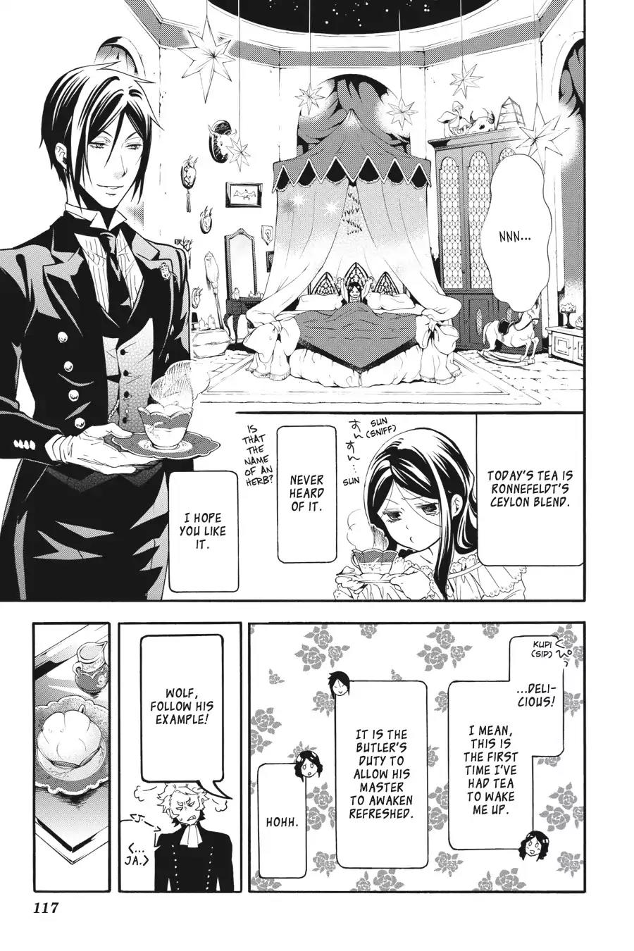 Kuroshitsuji Chapter 91 page 11 - Chapter 91: At night: The Butler, Switched