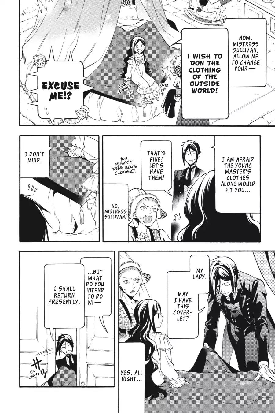 Kuroshitsuji Chapter 91 page 12 - Chapter 91: At night: The Butler, Switched