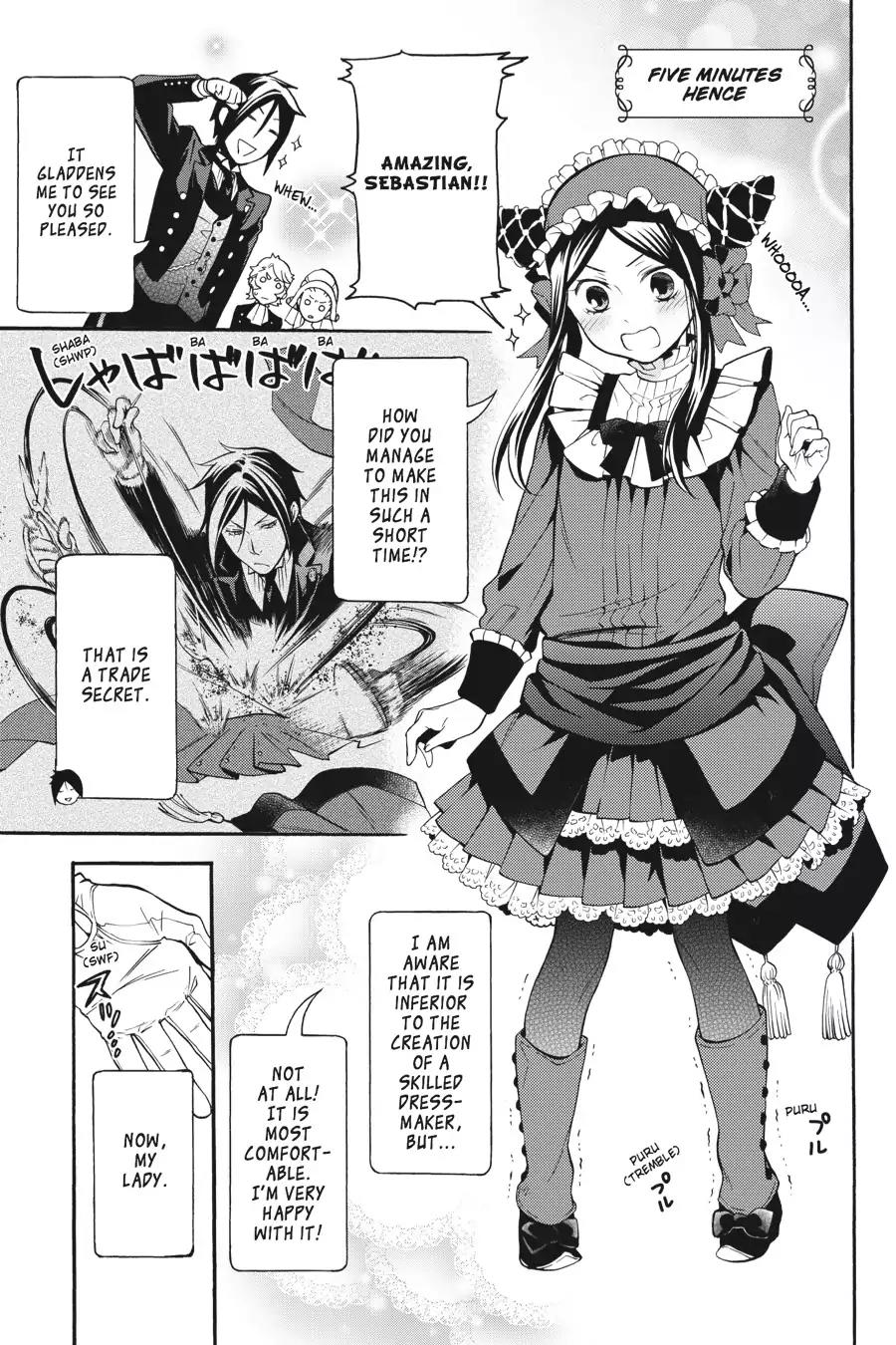 Kuroshitsuji Chapter 91 page 13 - Chapter 91: At night: The Butler, Switched