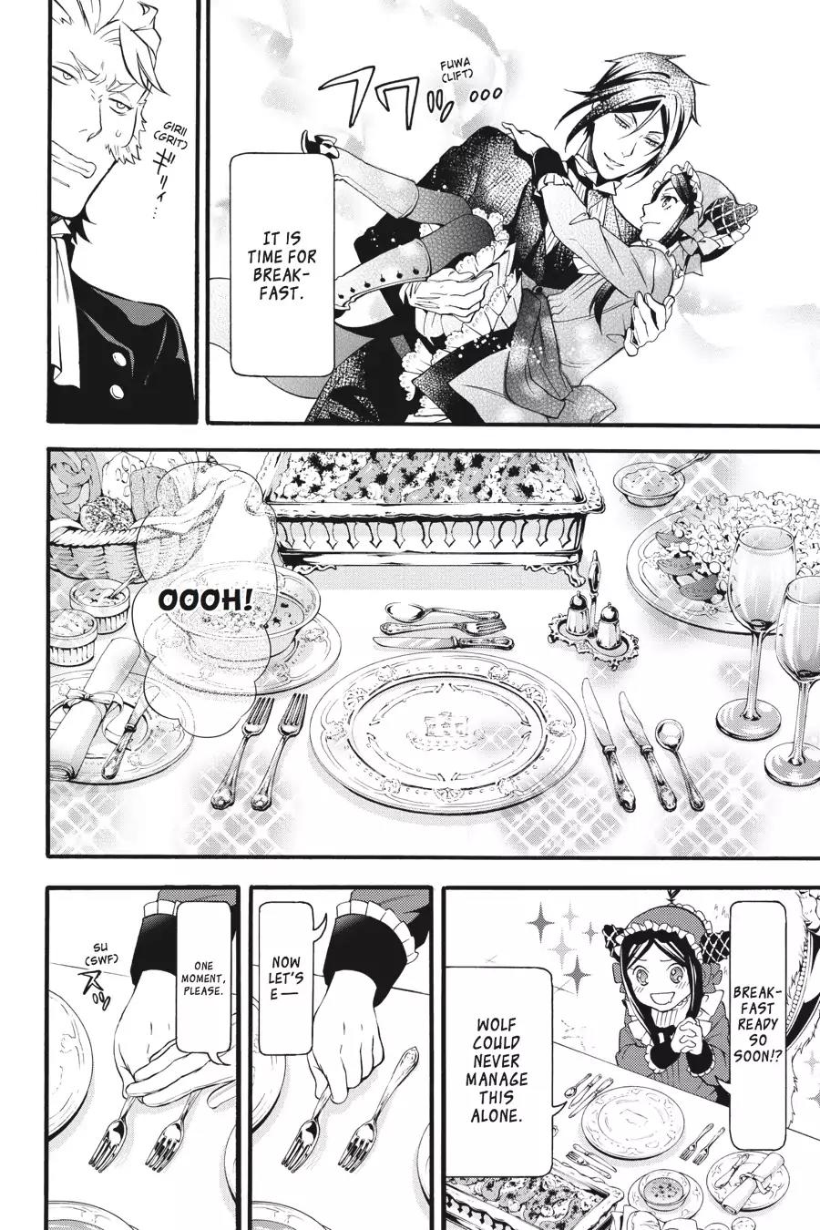 Kuroshitsuji Chapter 91 page 14 - Chapter 91: At night: The Butler, Switched