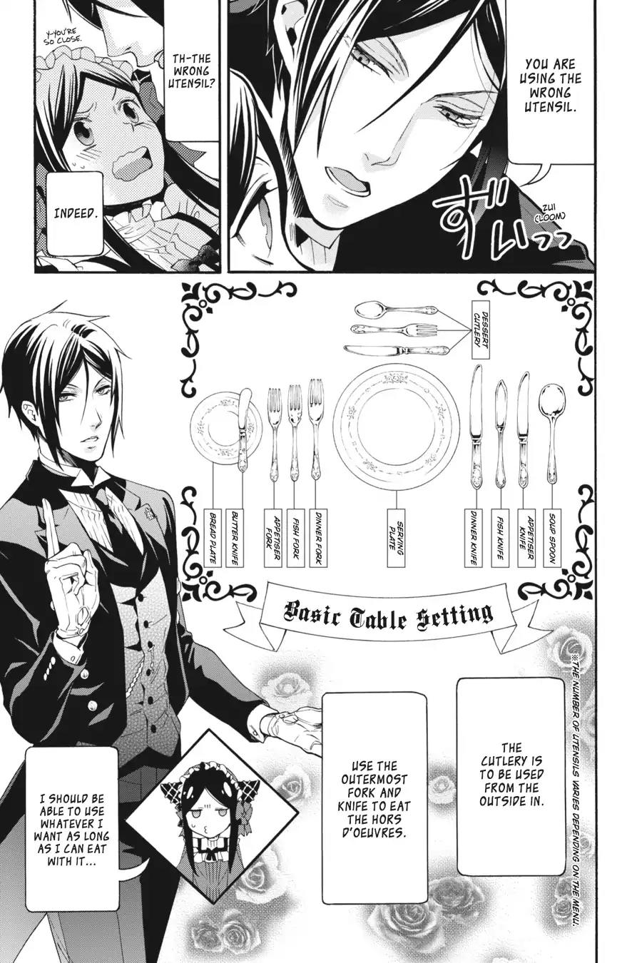Kuroshitsuji Chapter 91 page 15 - Chapter 91: At night: The Butler, Switched