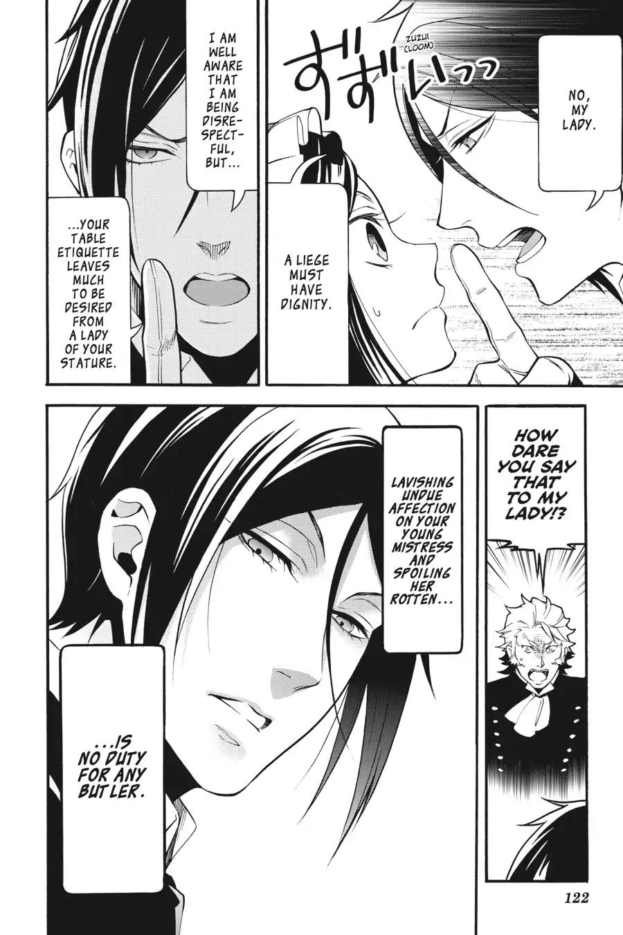 Kuroshitsuji Chapter 91 page 16 - Chapter 91: At night: The Butler, Switched
