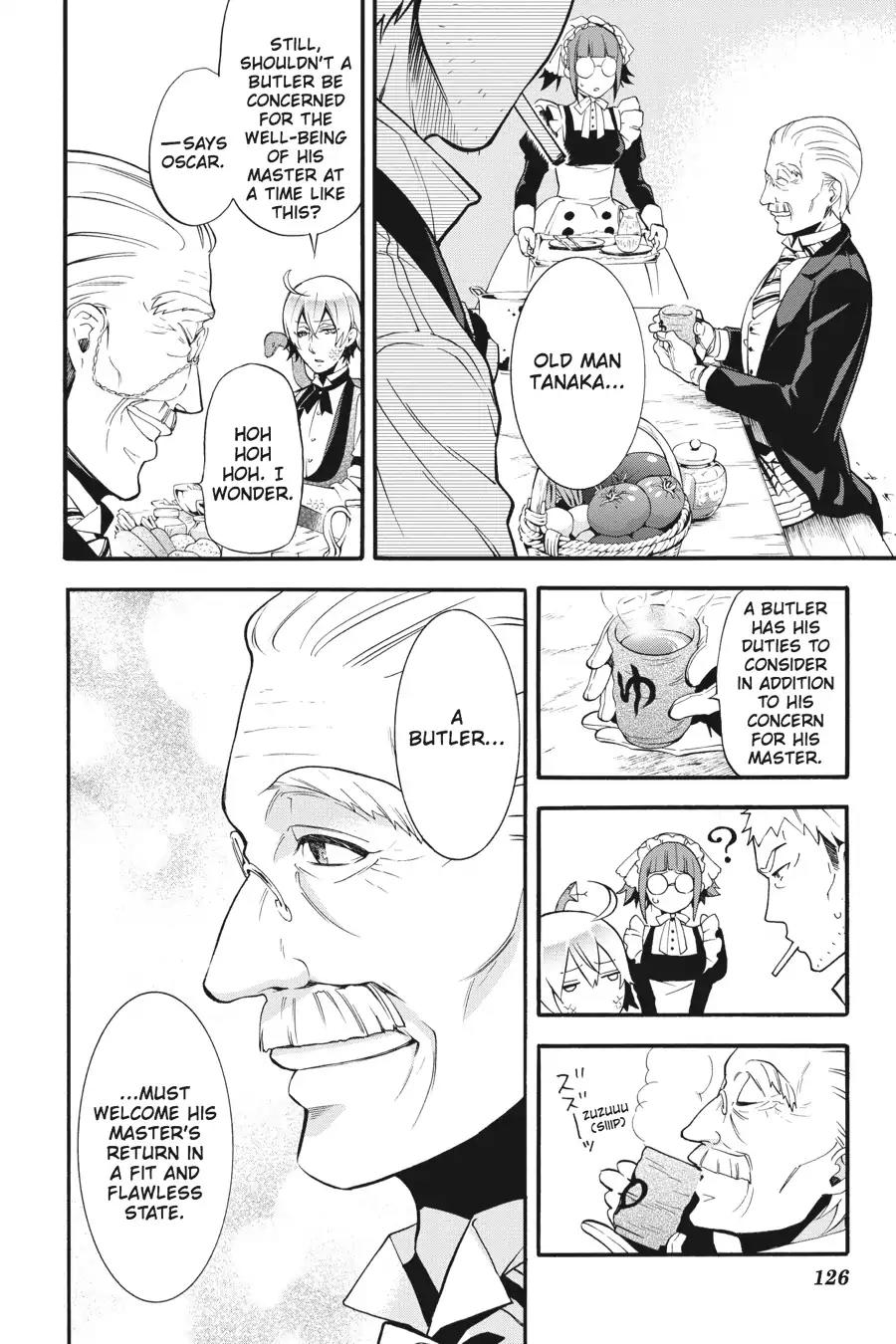Kuroshitsuji Chapter 91 page 20 - Chapter 91: At night: The Butler, Switched