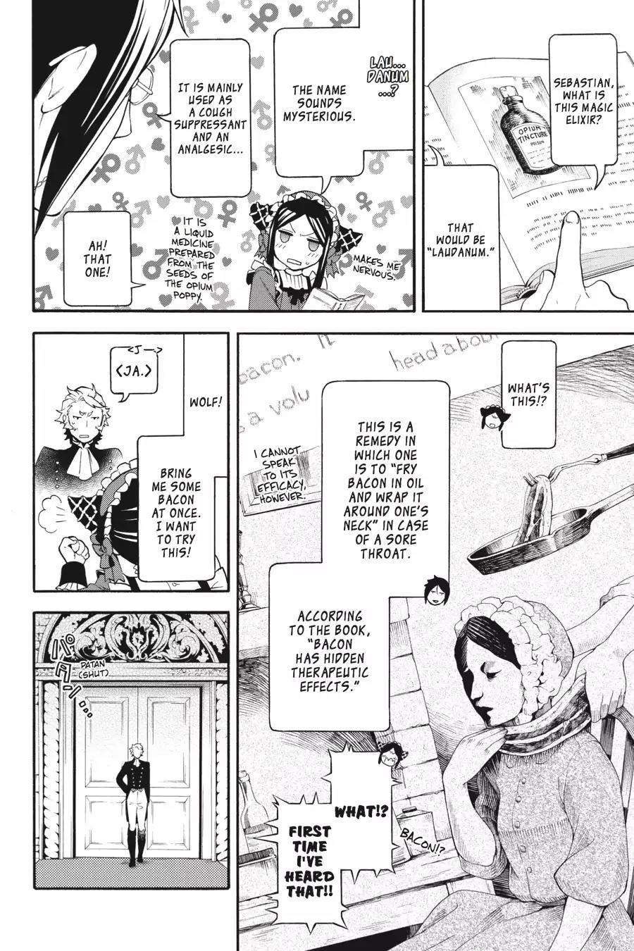 Kuroshitsuji Chapter 91 page 22 - Chapter 91: At night: The Butler, Switched