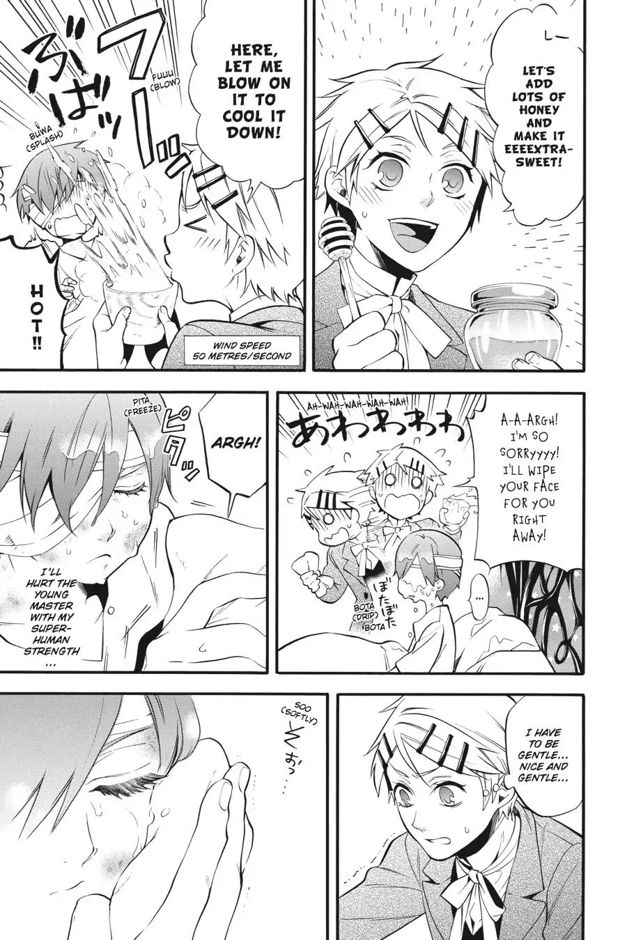 Kuroshitsuji Chapter 91 page 25 - Chapter 91: At night: The Butler, Switched
