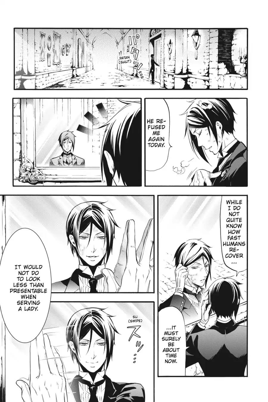 Kuroshitsuji Chapter 91 page 3 - Chapter 91: At night: The Butler, Switched