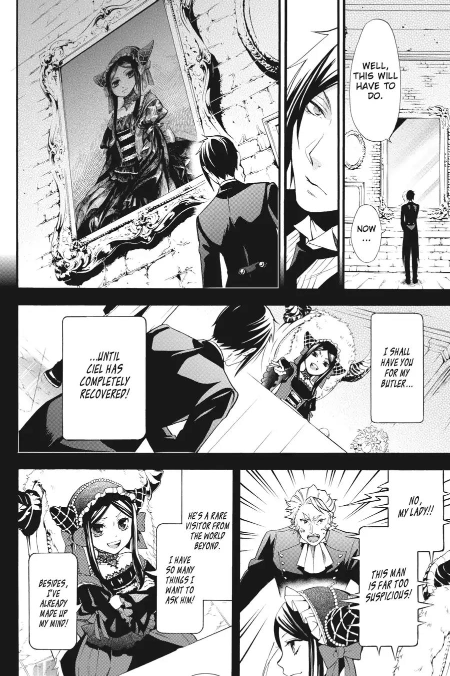 Kuroshitsuji Chapter 91 page 4 - Chapter 91: At night: The Butler, Switched