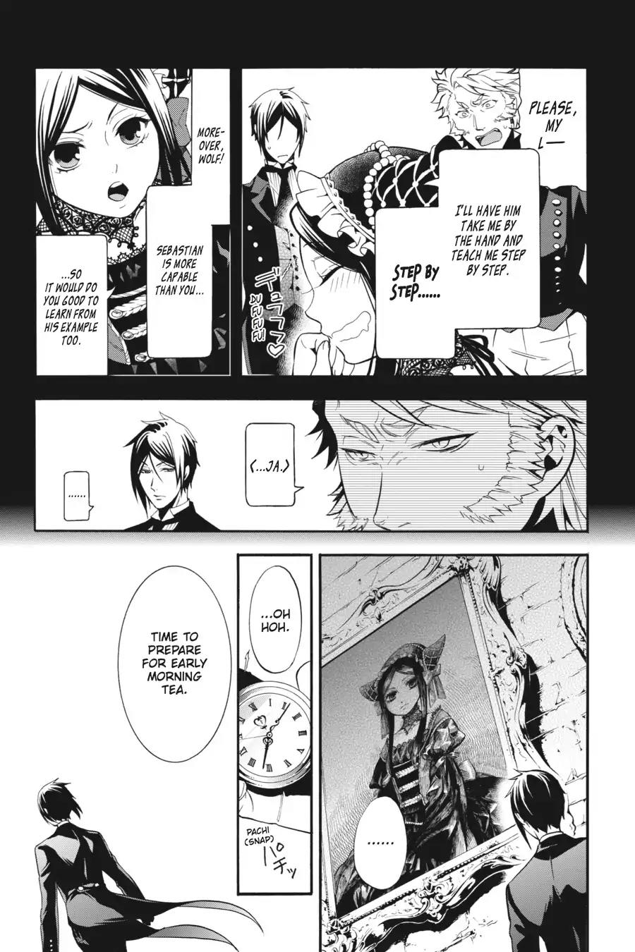 Kuroshitsuji Chapter 91 page 5 - Chapter 91: At night: The Butler, Switched