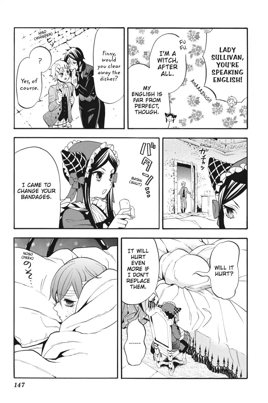 Kuroshitsuji Chapter 92 page 11 - Chapter 92: At midnight: The Butler, In Service