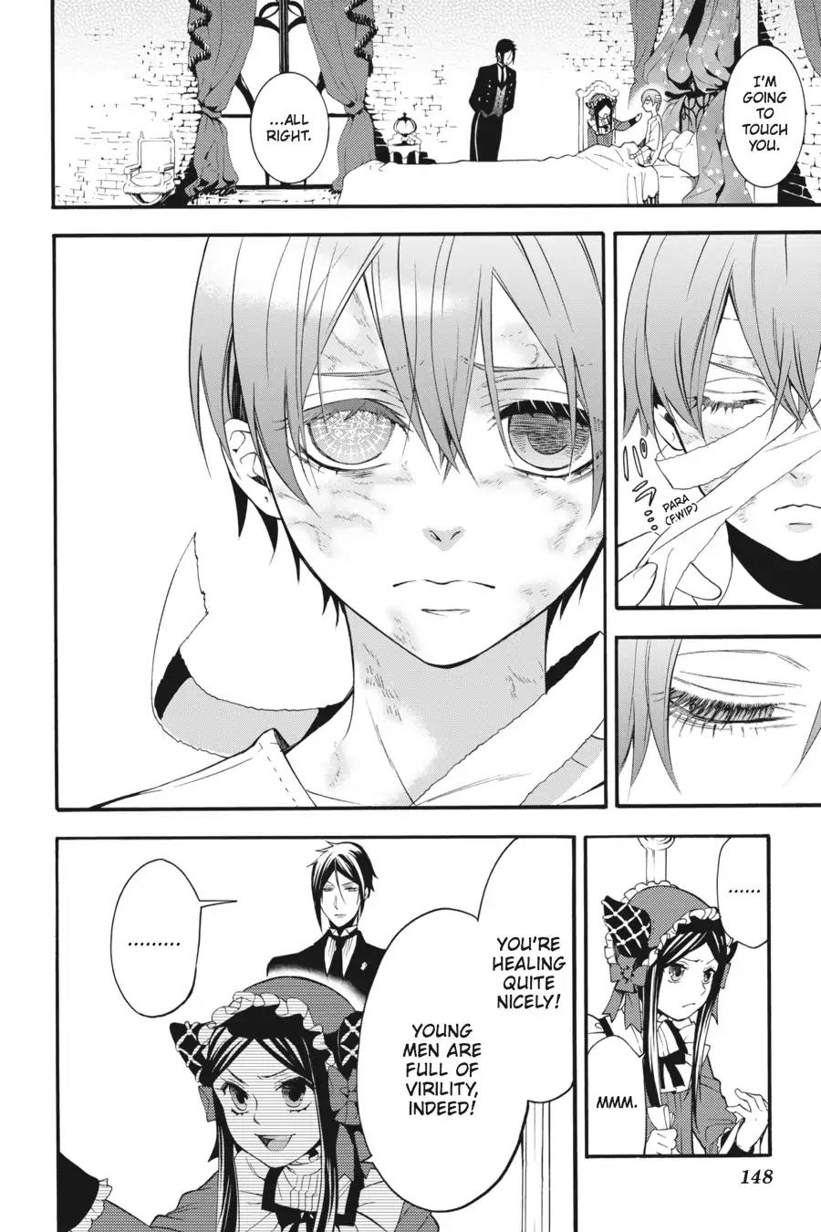 Kuroshitsuji Chapter 92 page 12 - Chapter 92: At midnight: The Butler, In Service