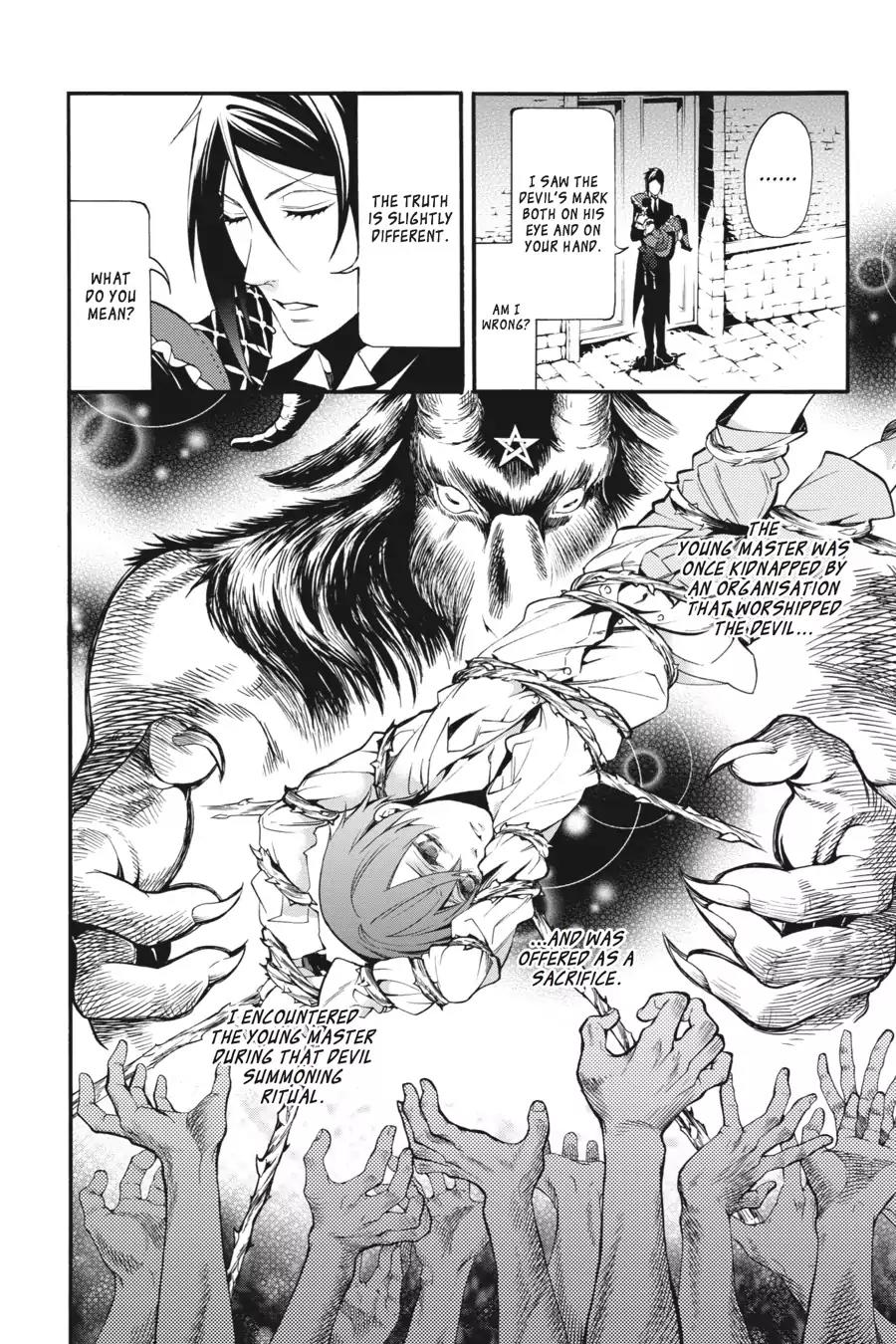 Kuroshitsuji Chapter 92 page 14 - Chapter 92: At midnight: The Butler, In Service