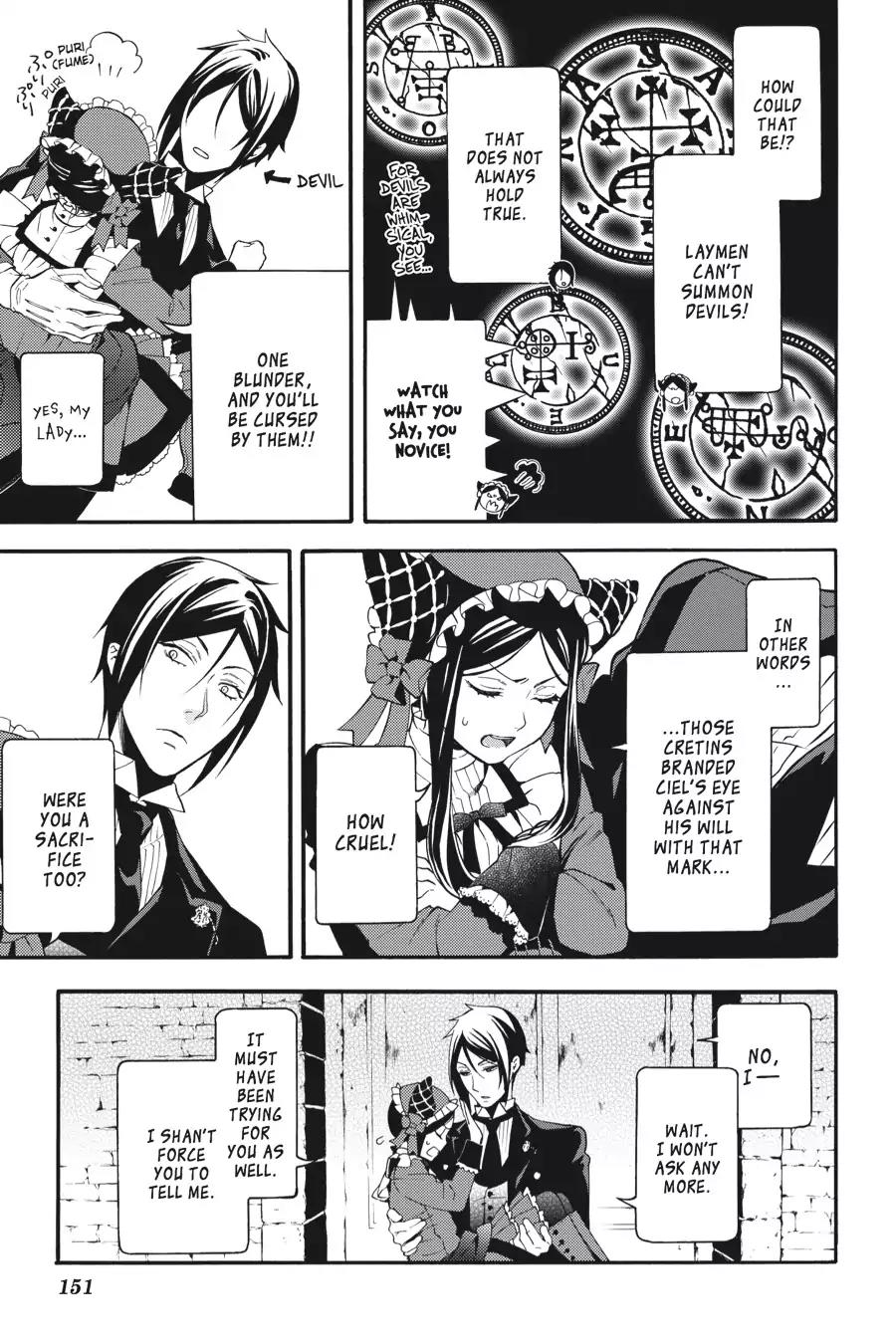 Kuroshitsuji Chapter 92 page 15 - Chapter 92: At midnight: The Butler, In Service