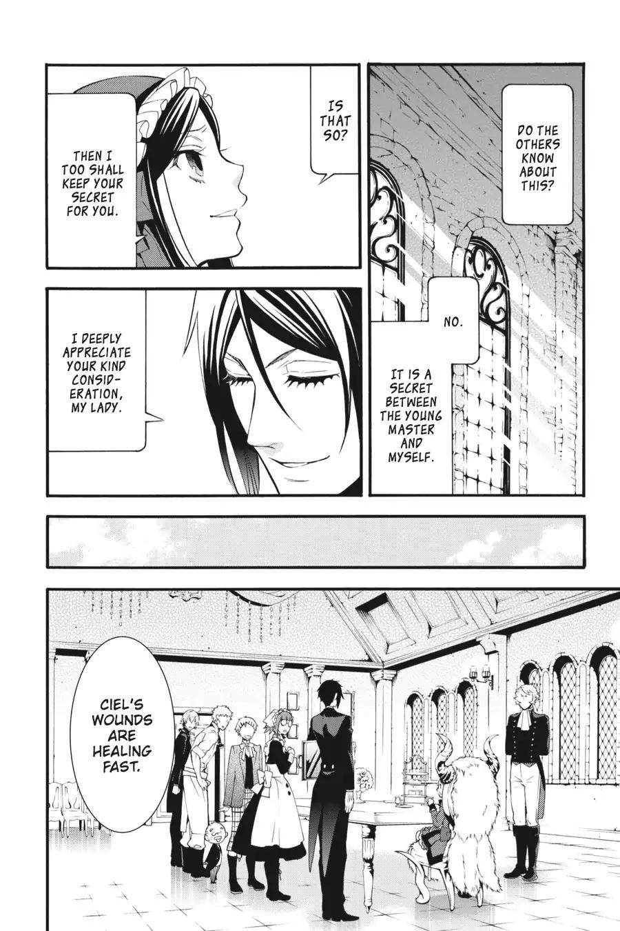 Kuroshitsuji Chapter 92 page 16 - Chapter 92: At midnight: The Butler, In Service