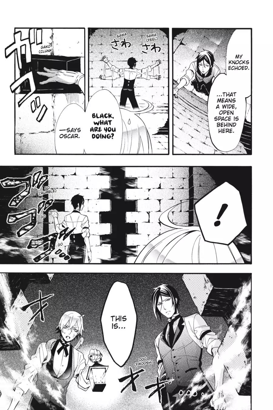 Kuroshitsuji Chapter 92 page 21 - Chapter 92: At midnight: The Butler, In Service