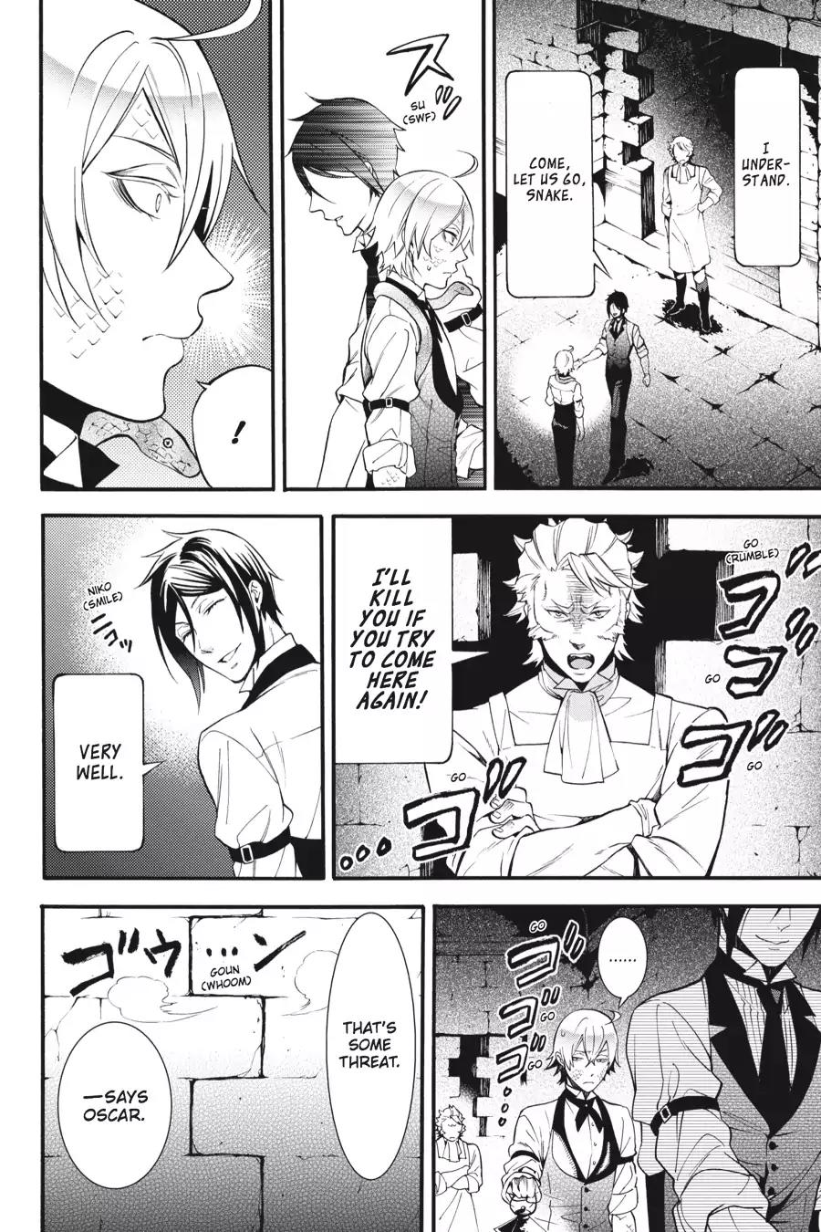 Kuroshitsuji Chapter 92 page 24 - Chapter 92: At midnight: The Butler, In Service