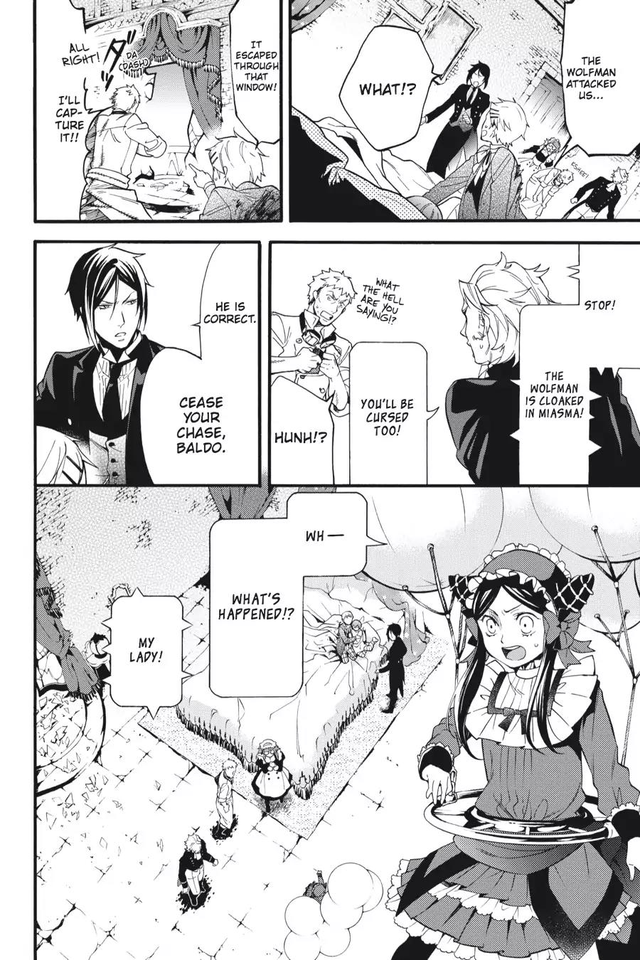 Kuroshitsuji Chapter 92 page 28 - Chapter 92: At midnight: The Butler, In Service