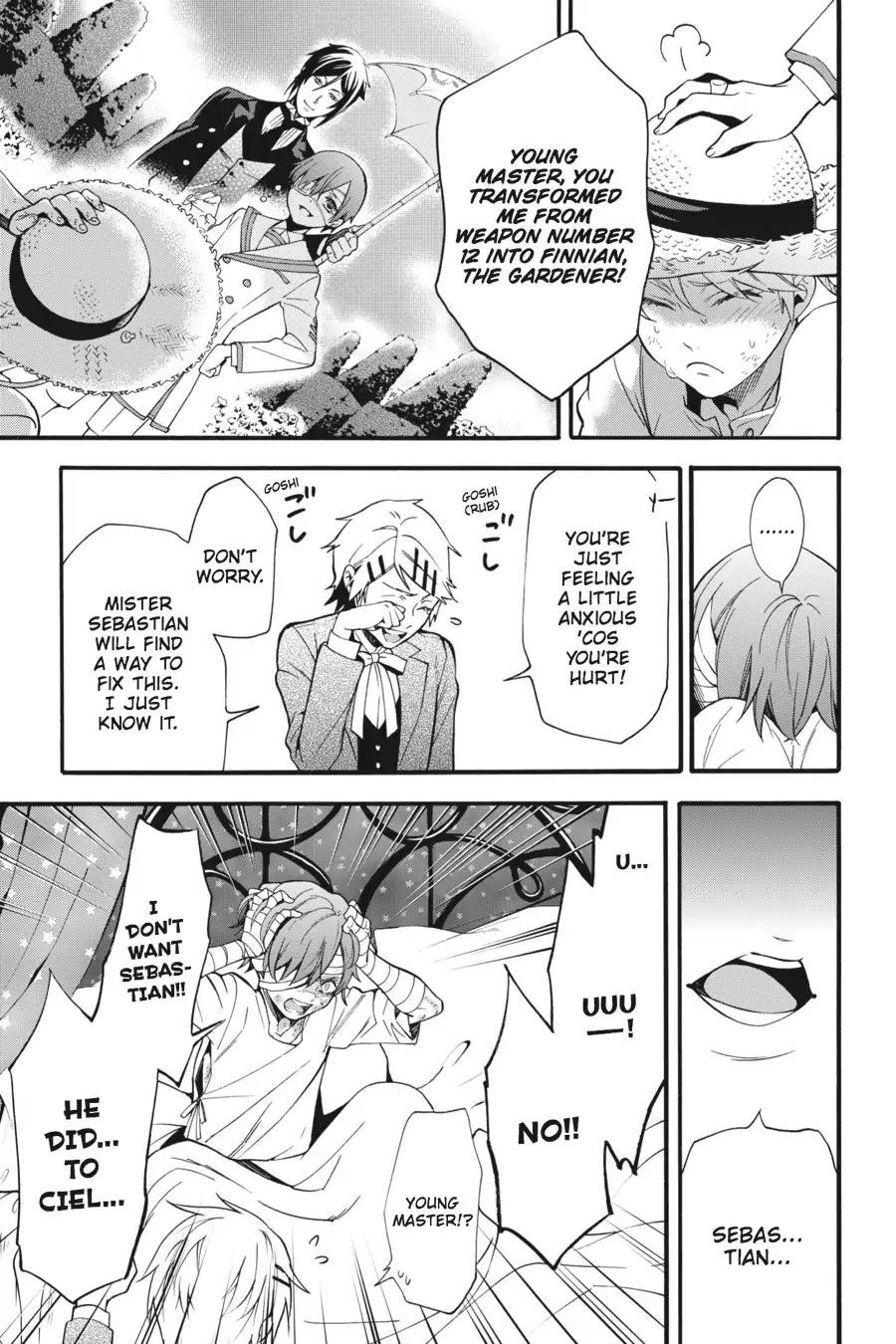 Kuroshitsuji Chapter 92 page 9 - Chapter 92: At midnight: The Butler, In Service