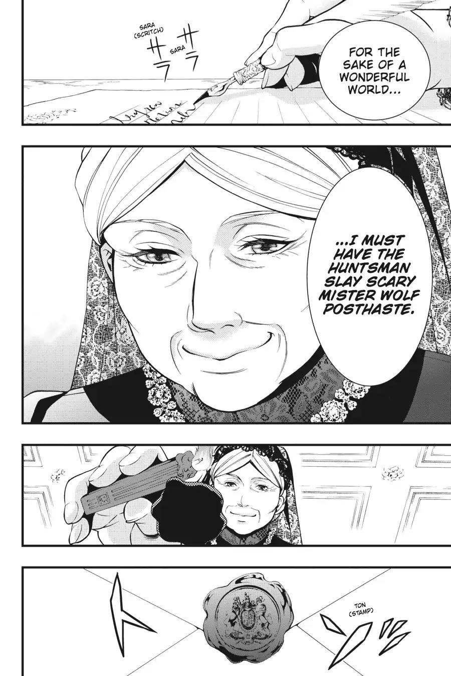 Kuroshitsuji Chapter 93 page 11 - Chapter 93: In the morning: The Butler, Descending
