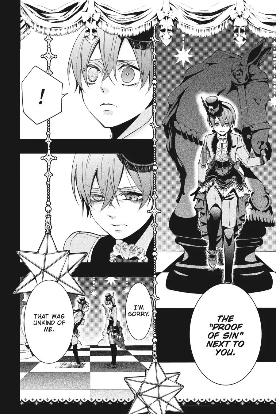 Kuroshitsuji Chapter 93 page 17 - Chapter 93: In the morning: The Butler, Descending