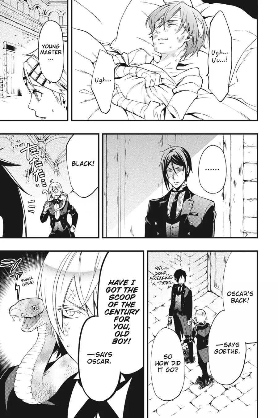 Kuroshitsuji Chapter 93 page 20 - Chapter 93: In the morning: The Butler, Descending