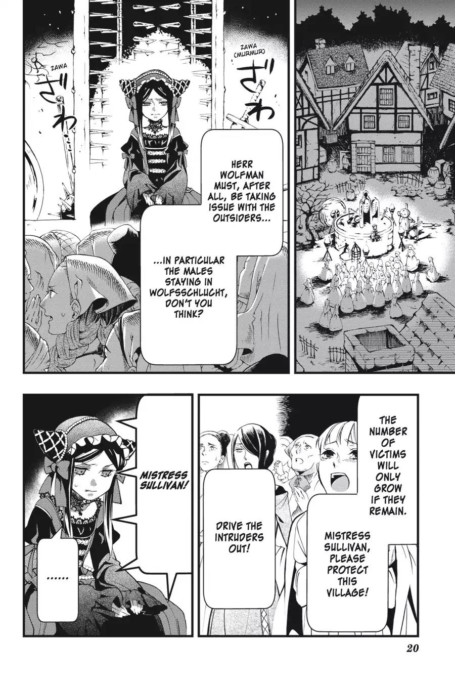Kuroshitsuji Chapter 93 page 21 - Chapter 93: In the morning: The Butler, Descending