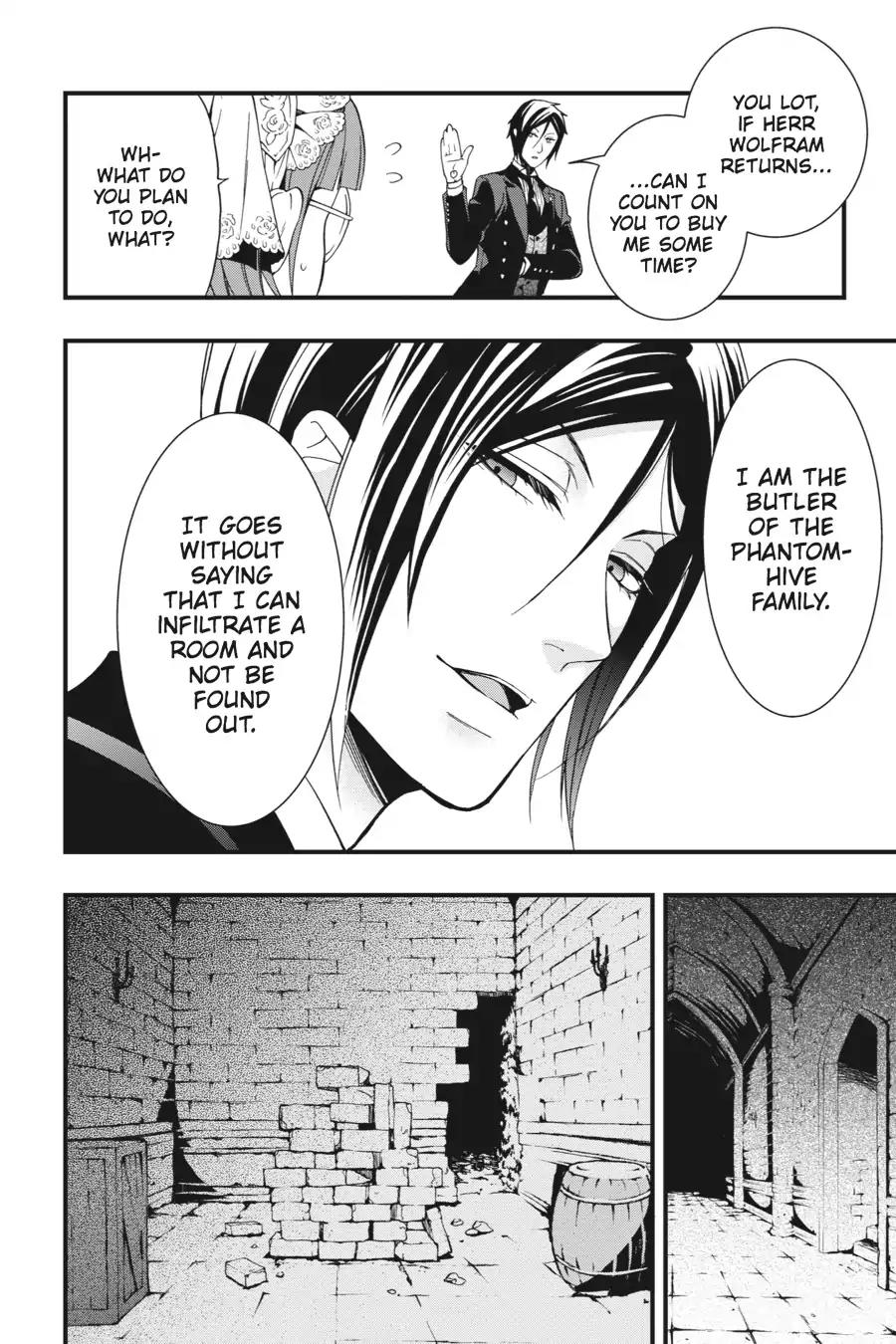 Kuroshitsuji Chapter 93 page 27 - Chapter 93: In the morning: The Butler, Descending