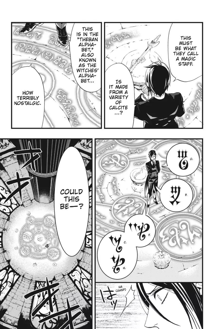 Kuroshitsuji Chapter 93 page 30 - Chapter 93: In the morning: The Butler, Descending