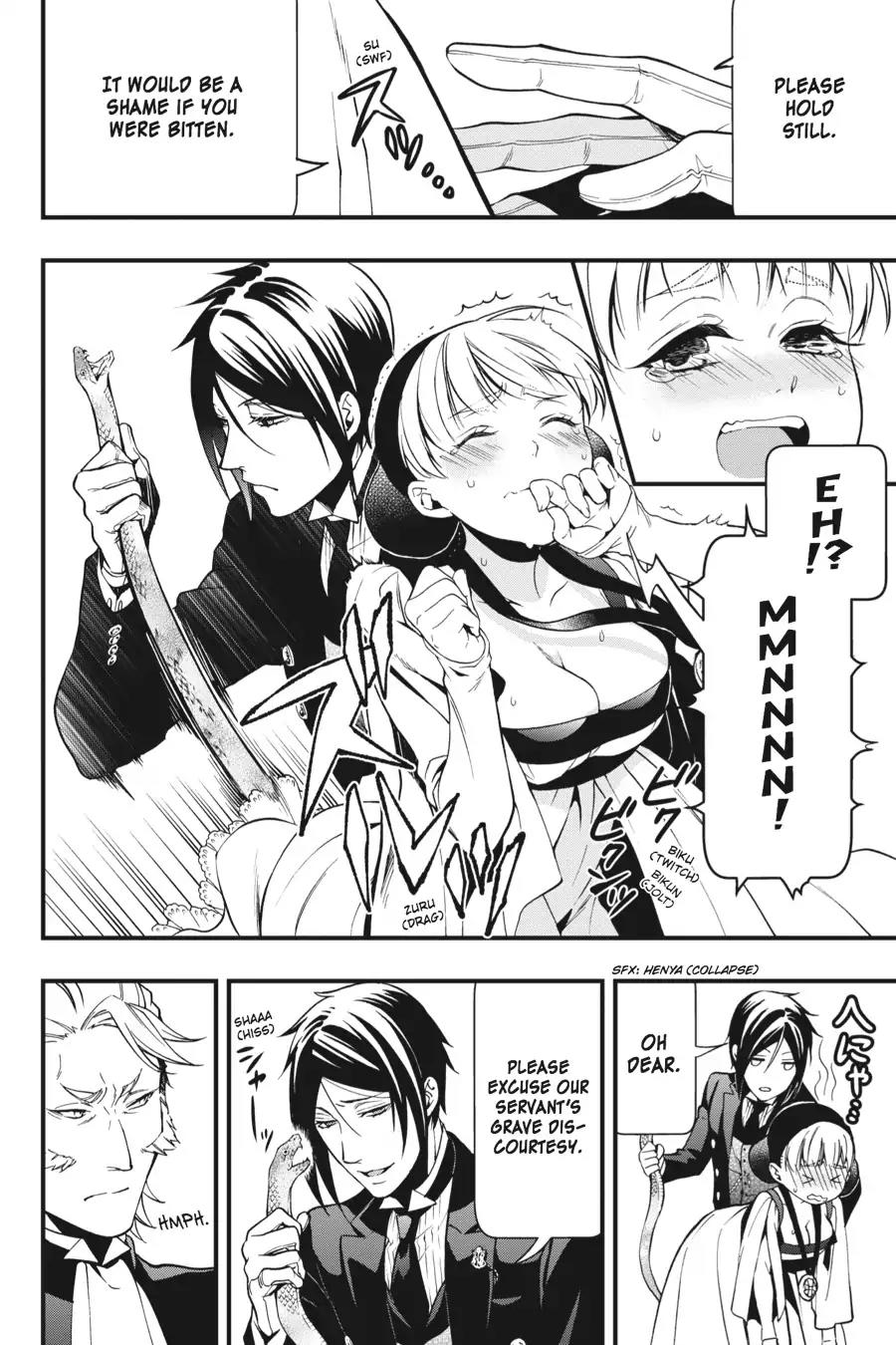 Kuroshitsuji Chapter 93 page 33 - Chapter 93: In the morning: The Butler, Descending