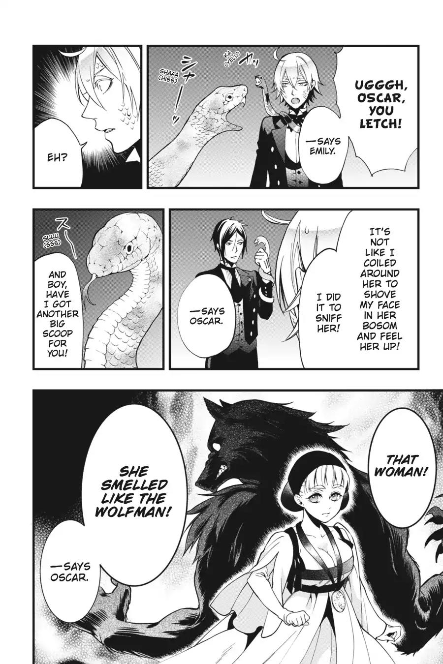 Kuroshitsuji Chapter 93 page 35 - Chapter 93: In the morning: The Butler, Descending