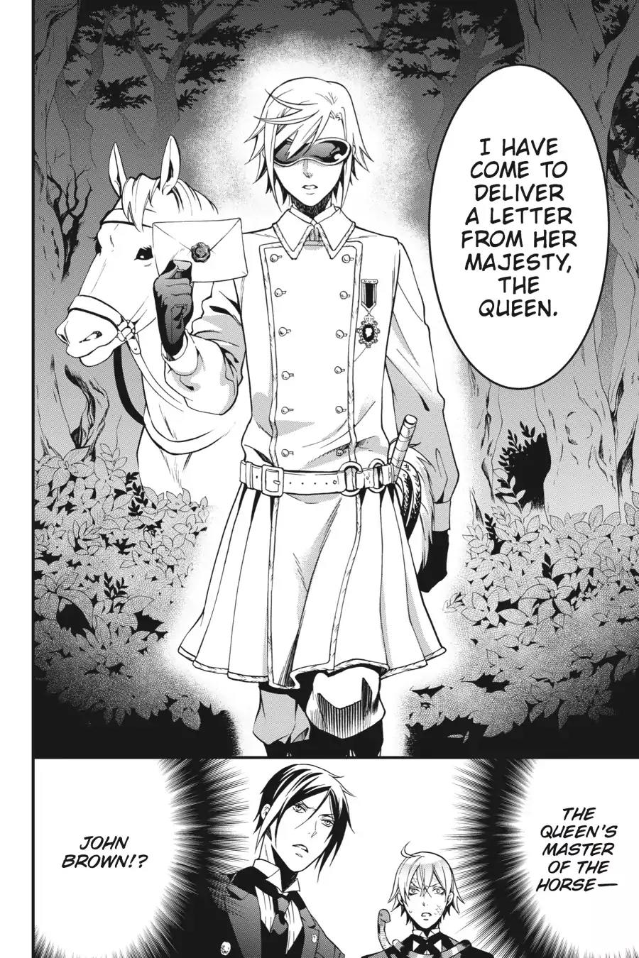 Kuroshitsuji Chapter 93 page 37 - Chapter 93: In the morning: The Butler, Descending