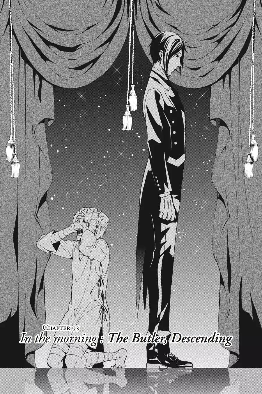 Kuroshitsuji Chapter 93 page 4 - Chapter 93: In the morning: The Butler, Descending