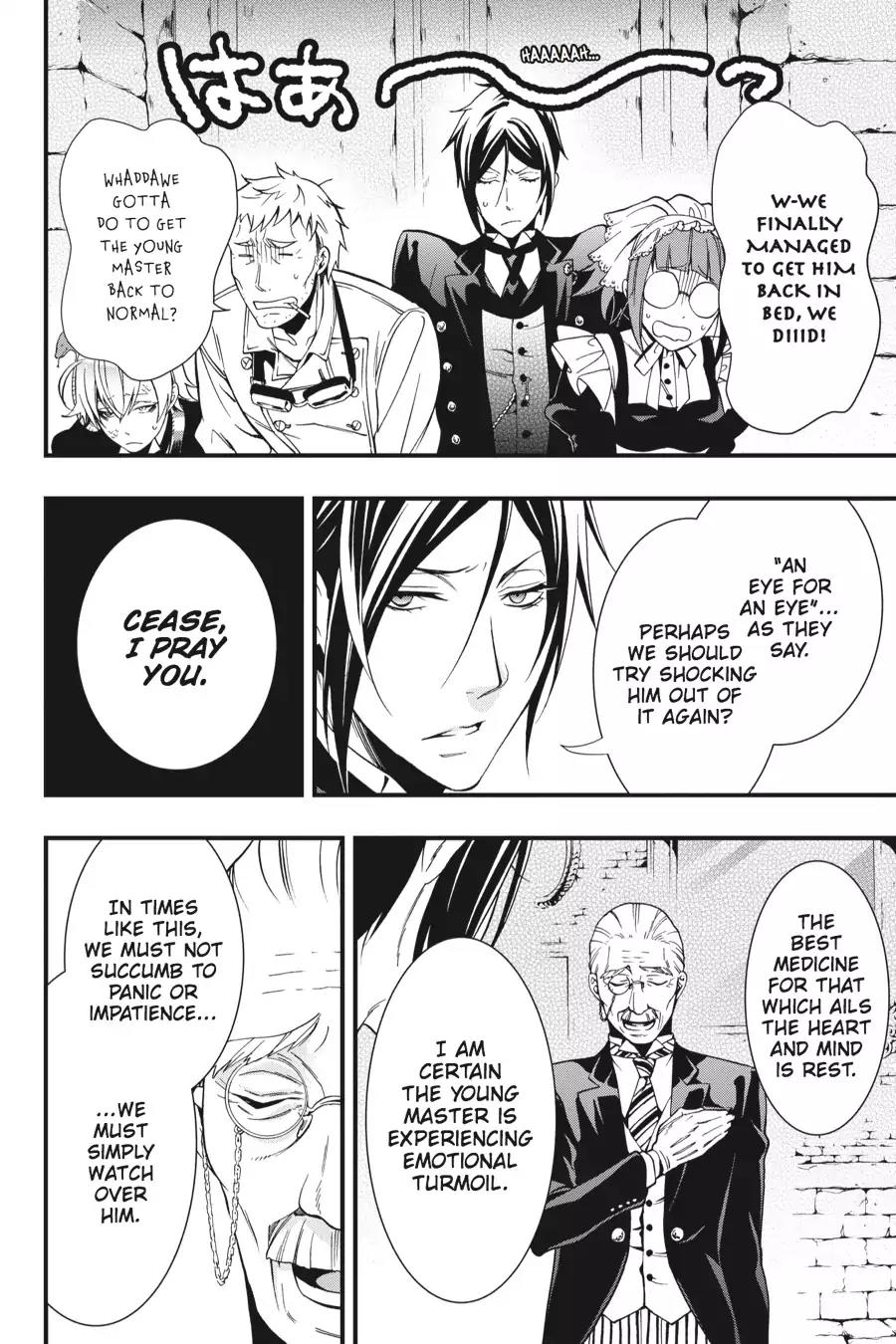 Kuroshitsuji Chapter 93 page 5 - Chapter 93: In the morning: The Butler, Descending
