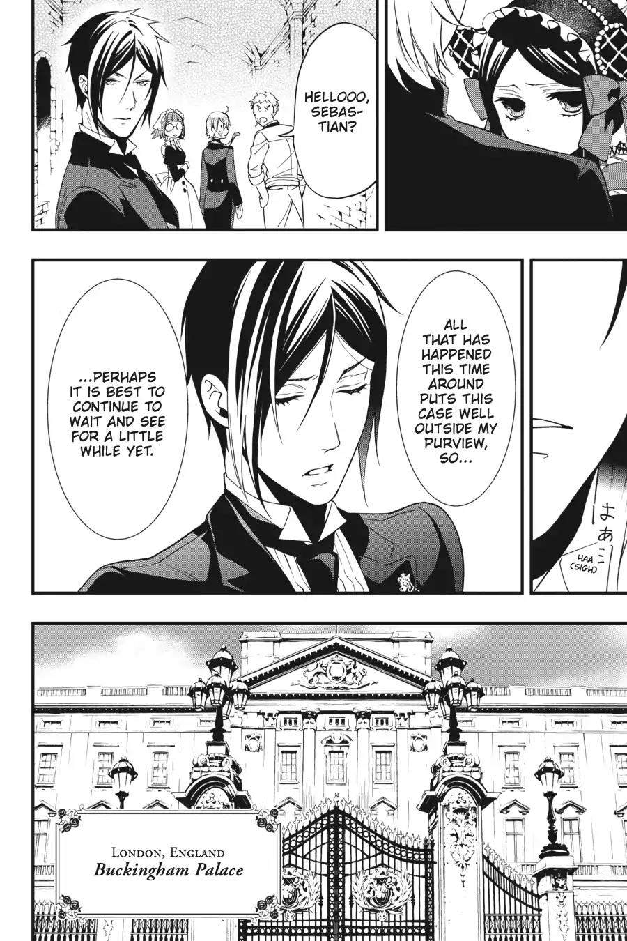 Kuroshitsuji Chapter 93 page 7 - Chapter 93: In the morning: The Butler, Descending