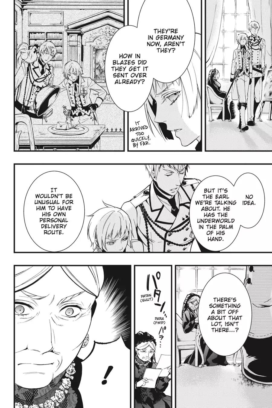 Kuroshitsuji Chapter 93 page 9 - Chapter 93: In the morning: The Butler, Descending